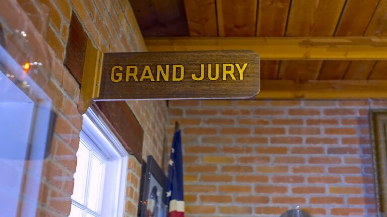 grand jury signage